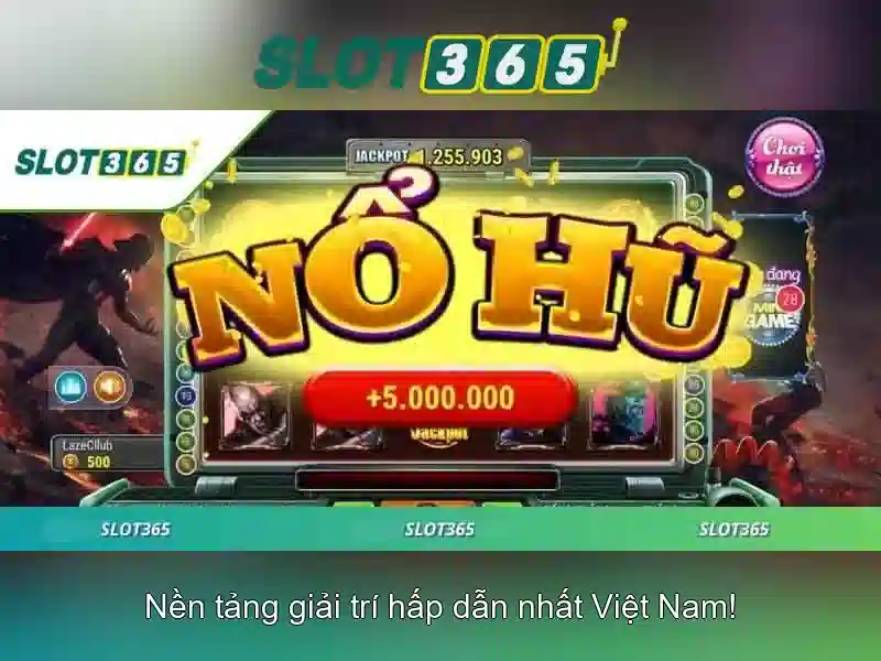 Trải nghiệm người dùng trên Slot365